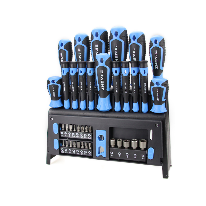 Set de 39 bucăți de șurubelnițe cu mâner cu design ergonomic