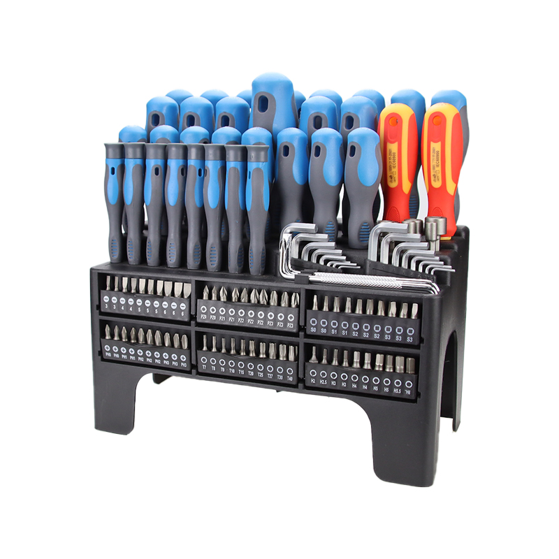 Set de șurubelnițe CRV 116 bucăți cu chei hexagonale