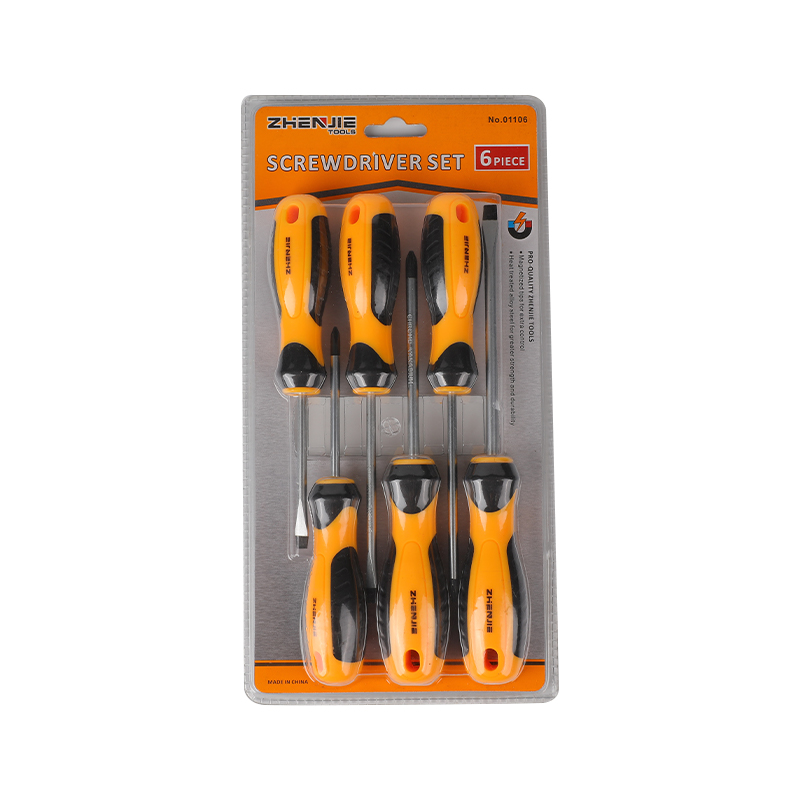 Set de șurubelnițe CRV cu crestate și Phillips, 6 buc
