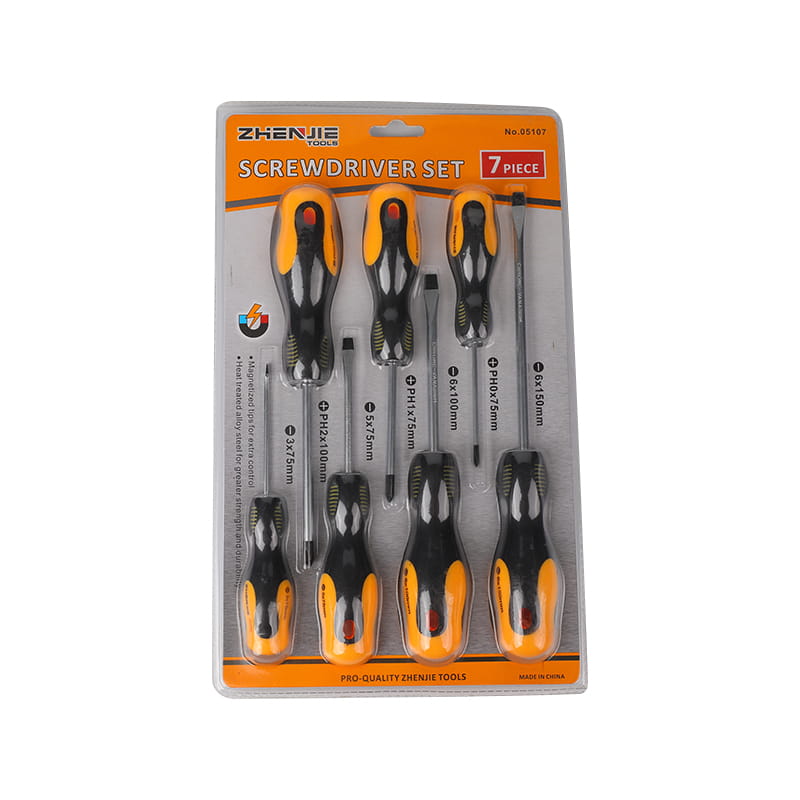 Set de șurubelnițe cu crestat și Phillips 7 buc