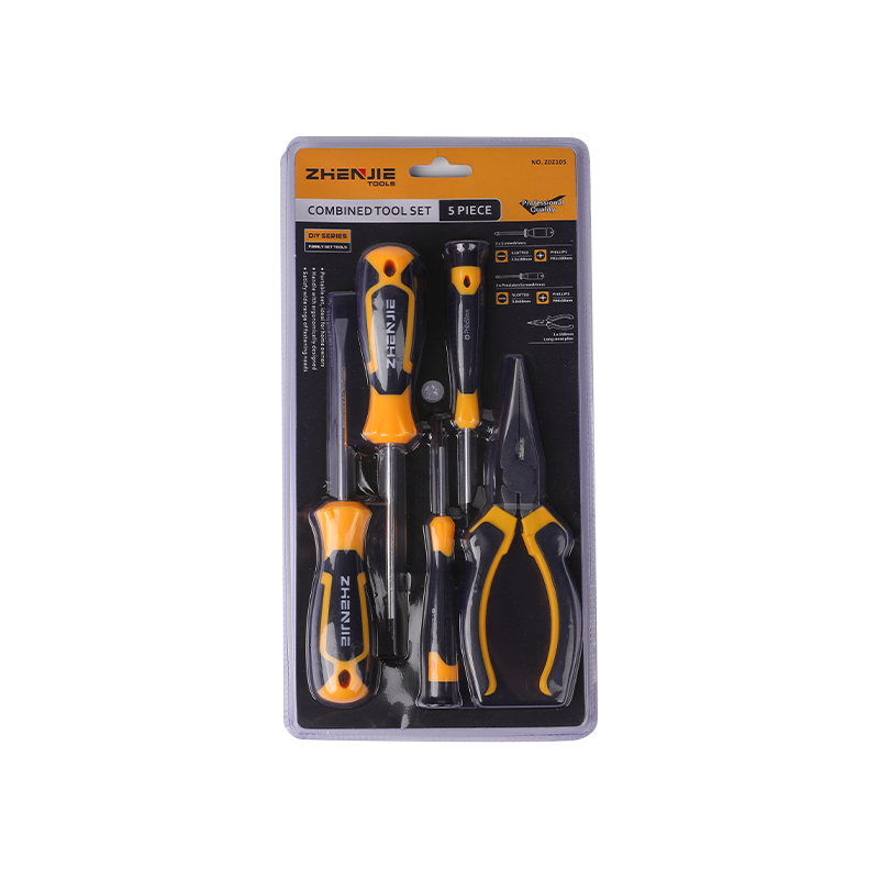 Set de 5 bucăți șurubelnițe CRV cu crestate și Phillips