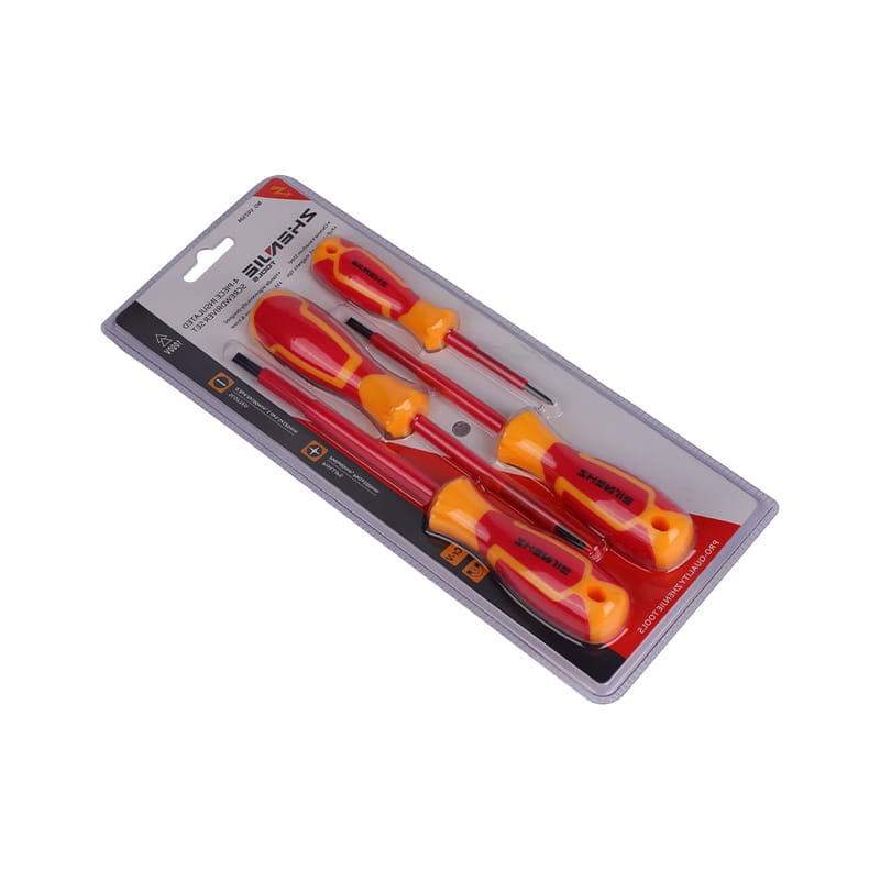 Set de șurubelnițe izolate ergonomic cu mâner 1000V 4 buc