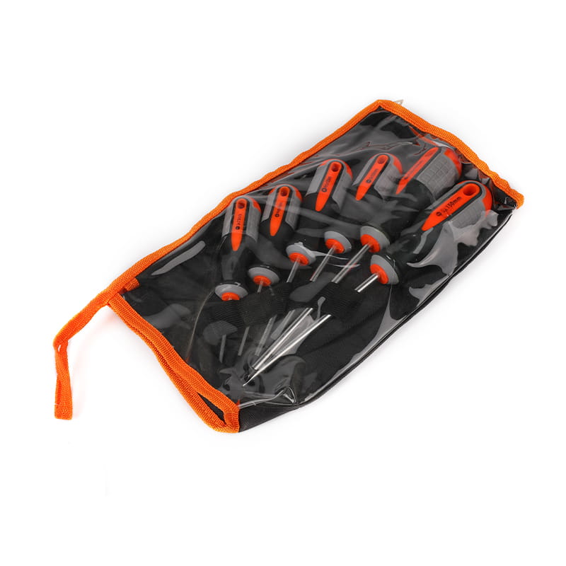 Ambalare 7 bucăți pungi din material plastic Set de șurubelnițe profesionale