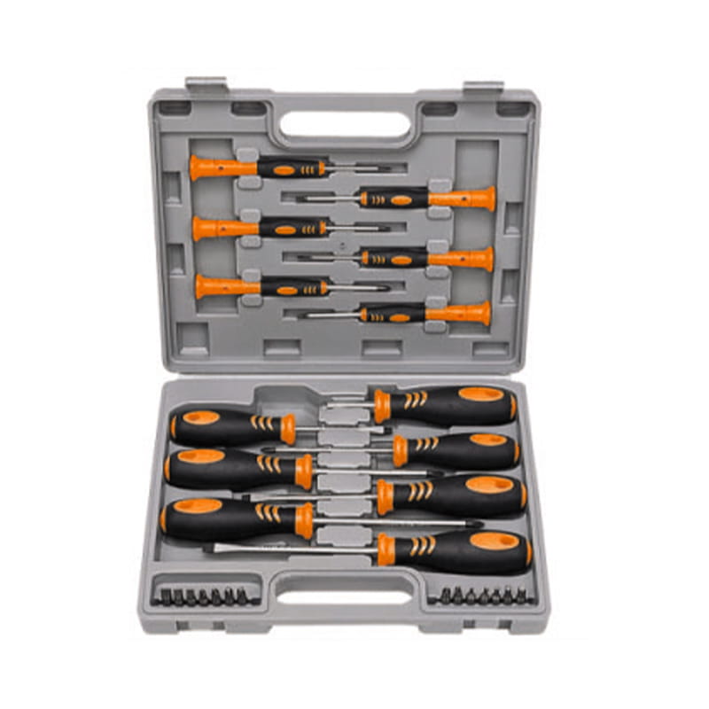 Set de șurubelnițe Phillips Pozidriv Torx CRV, 27 buc.