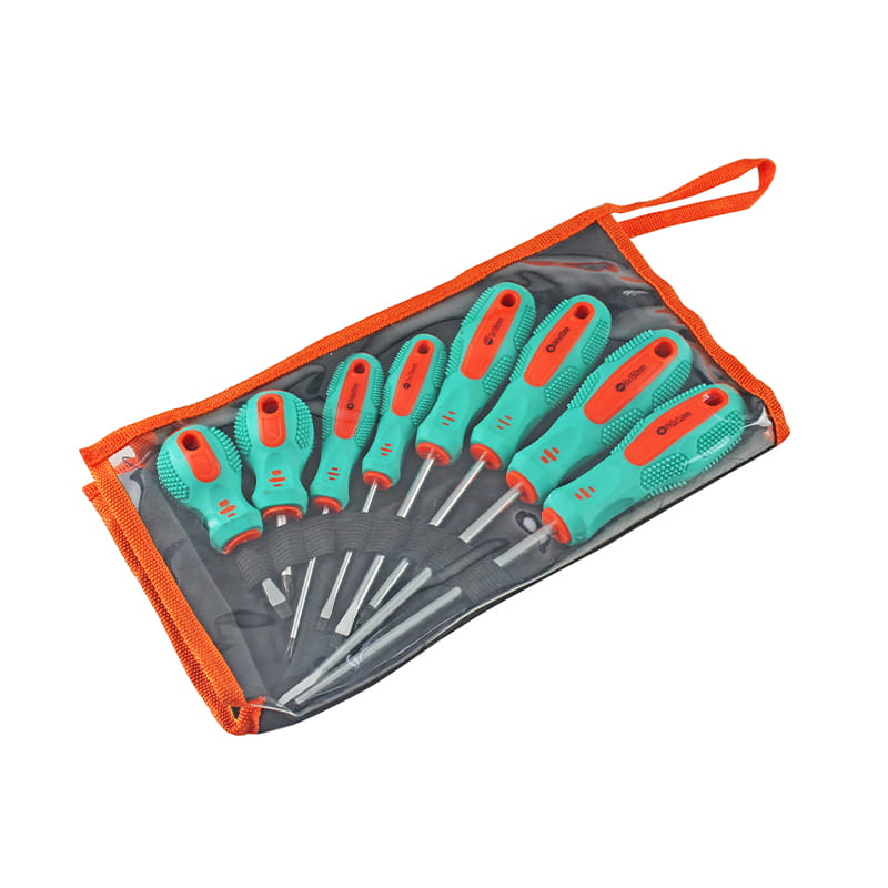 8 buc #2x38-#0x75-#1x100-#2x150mm Set de șurubelnițe cu fante și izolație Phillips