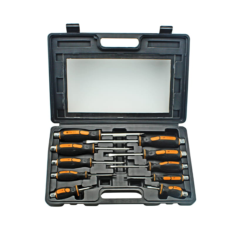 Set de șurubelnițe CRV Go-Though, 10 buc. BMC Packaging