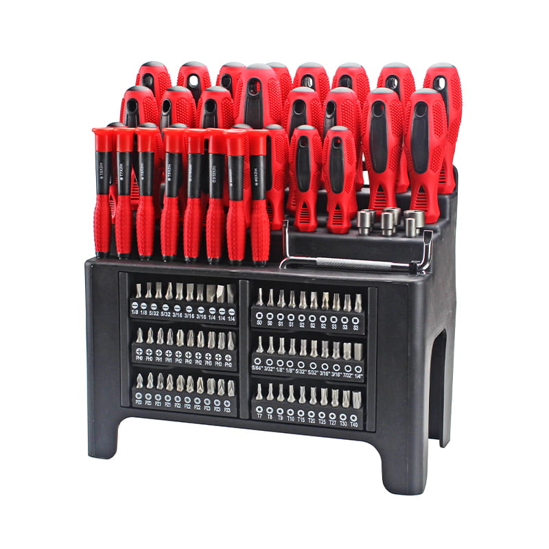 Set de șurubelnițe CRV 100 buc și set de șurubelnițe pentru piuliță