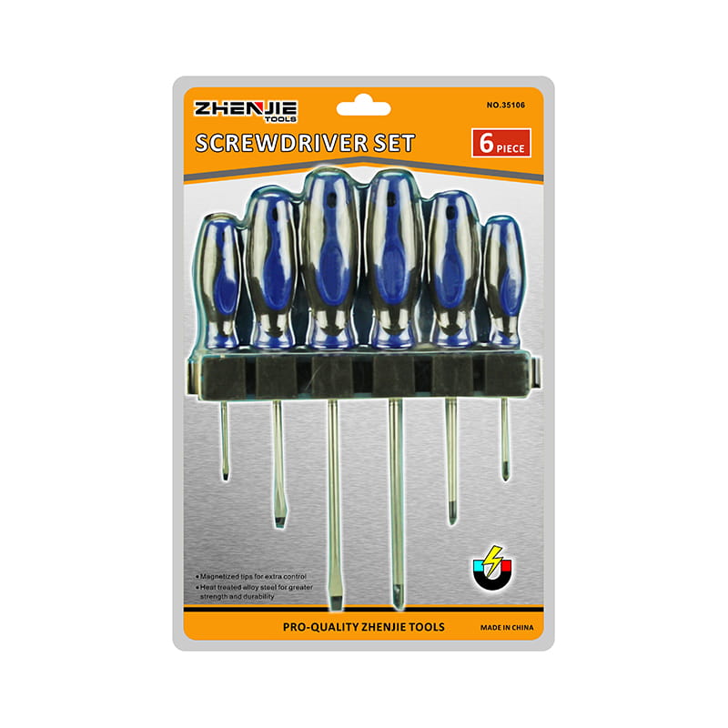 Set de 6 șurubelnițe Phillips cu vârf magnetizat