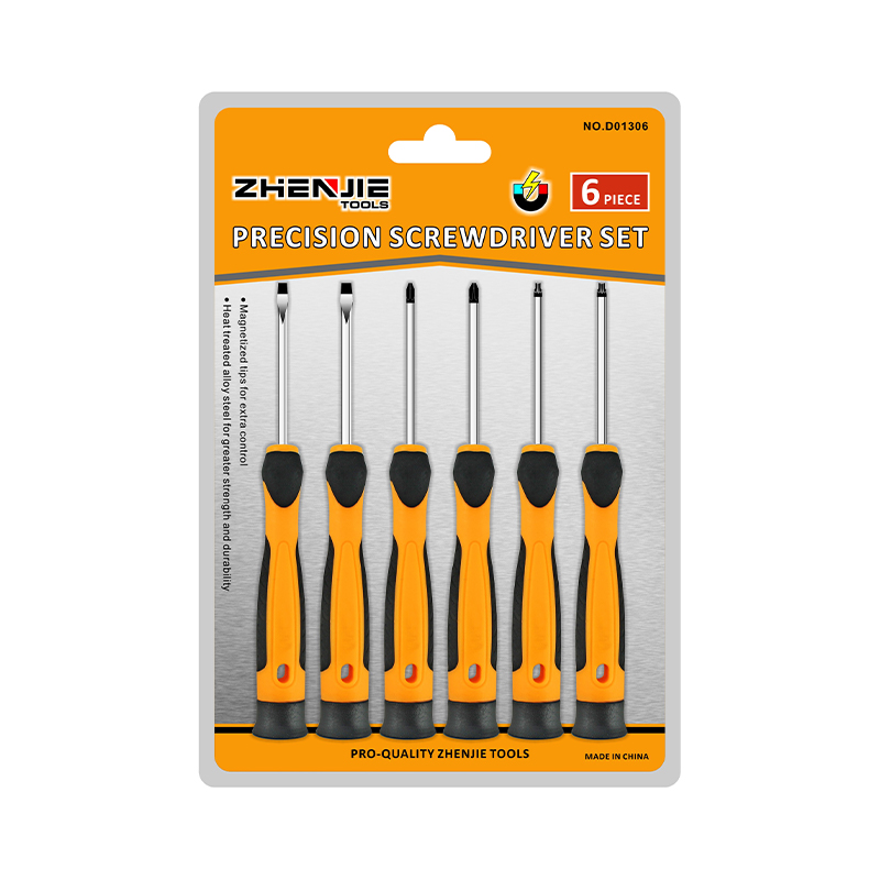 6 buc. Ambalaj cu blister dublu Set de șurubelnițe de precizie Phillips Torx