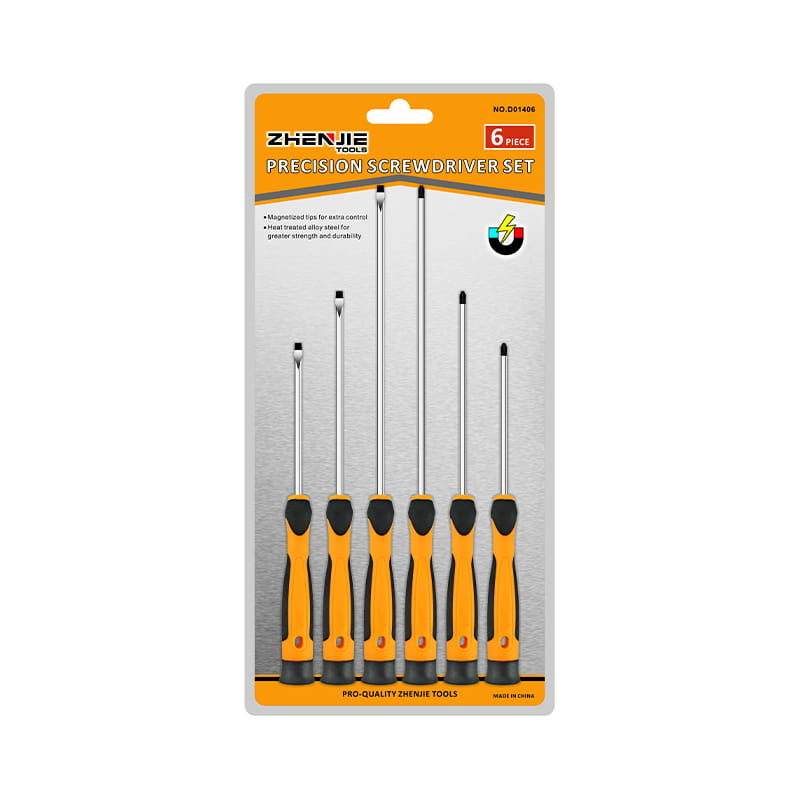 Set de șurubelnițe de precizie cu lamă lungă Phillips Torx, 6 buc