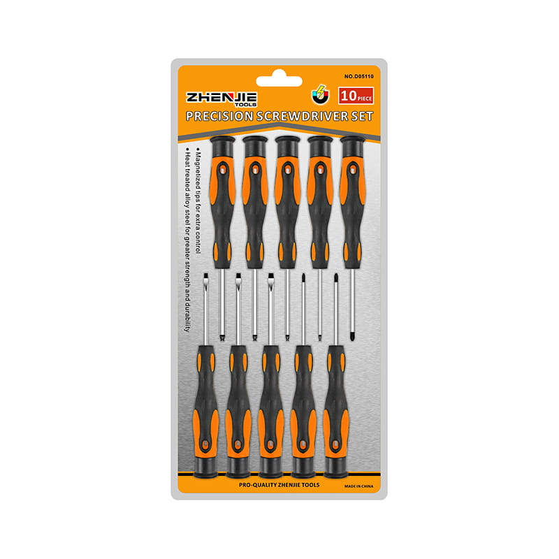 Set de șurubelnițe de precizie Phillips Torx CRV 10 buc