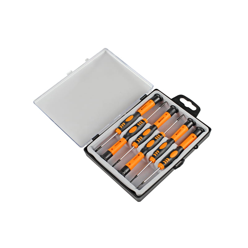 6 buc. Cutie de plastic Ambalaj Set de șurubelnițe de precizie Phillips CRV cu crestate